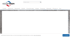 Desktop Screenshot of kuechenprofi.de